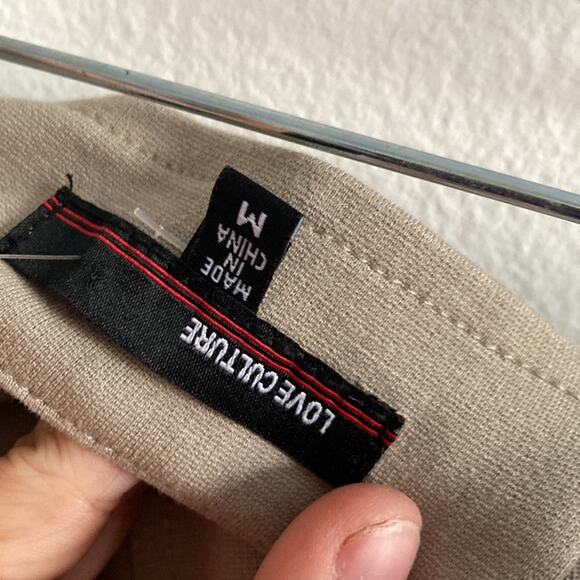 NWOT Belted Fitted Nude Love Culture Pencil Skirt - Picture 6 of 8